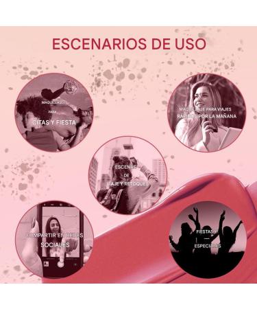 Fake Stamp 2 in 1 Waterproof Cosmetic Quick Dry for Women Girls Cosplayer Cheeks Face Party Photos Costumes Summer Travel Vacation 02 - Buy Online on GoSupps.com