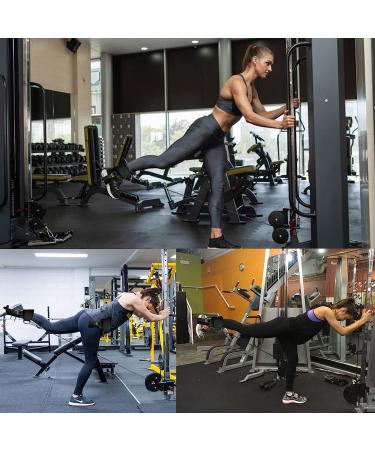 XonyiCos Adjustable Dumbbell Ankle Straps for Cable Machines - Breathable Type A-Pair for Weight Lifting, Kickbacks, and Leg Extensions - Buy Online on GoSupps.com