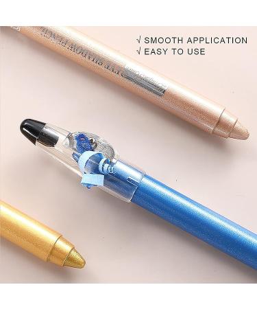 Petansy 12Pcs Glitter Eyeshadow Stick Set - Long Lasting & Waterproof Eyeliner Pencils - Pearlescent Eye Makeup Gift for Women - Buy Online on GoSupps.com