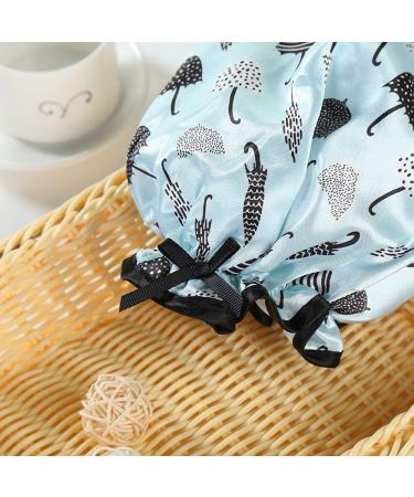 Tweal Waterproof Shower Hood for Women - 2-Piece Double Layer Shower Caps (Avocado + Umbrella) - Ideal for Bathing & Spa - Buy Online on GoSupps.com