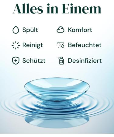 YogaMedic Contact Lens Liquid Multipack - 3x360ml & 1x100ml - Soft Lens Fluid with Panthenol + 3 Lens Containers - International Shipping Available - Buy Online on GoSupps.com