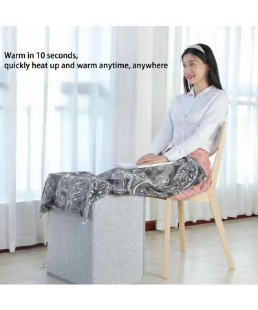 Buy Portable Electric Foot Warmer - Adjustable Temperature 45 Tilt Overheat Protection for Home & Office - Buy Online on GoSupps.com