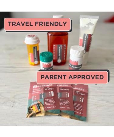 10-Day Tracking Stickers for Vitamins & Medications | Easy Pill Tracker & Daily Organizer | 3 Pack - AM/PM Day & Night Solutions - Buy Online on GoSupps.com
