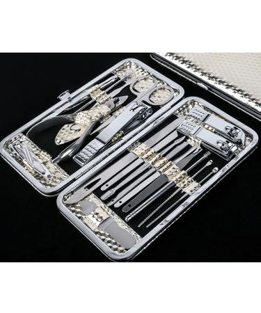 Nail Clipper Set 19-piece Multifunctional Home Nail Scissors Set Home Manicure Tools Suitable for Travel and Beauty Portable Travel Beauty Kit Nail Trimming Kit(03) - Buy Online on GoSupps.com