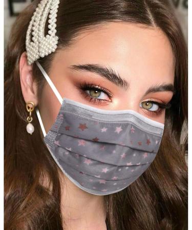 Men's & Women's 50-Piece Disposable Masks - Multi-Color Breathable 3-Layer Protection - Adults & Kids Neck Scarf & Bandana - Non-Woven Dust Protection - Buy Online on GoSupps.com