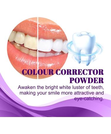 Purple Teeth Whitening Powder | Effective Tooth Whitening & Bleaching | Enhance Your Smile with Visible Results - Buy Online on GoSupps.com