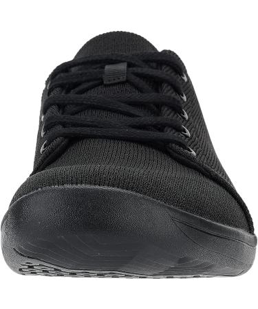 WHITIN Men's Wide Fit Barefoot Sneakers | Zero Drop Sole | Upgraded Footbed | 10.5-11 W71v5 | All Black - Buy Online on GoSupps.com