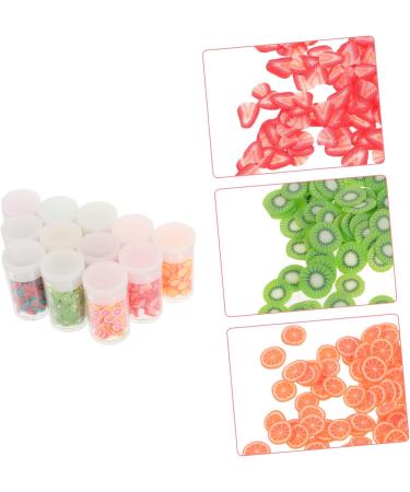 12 Boxes Nail Art Accessories Strawberry Slices Diy Nail Art Fruit Nail Charms Fruit Nail Decals Nail Decorations for Nail Art Nail Fruit Slices Soft Pottery Mini Do It Yourself 3d - Buy Online on GoSupps.com