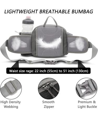 Bellbob Waterproof Dog Training Belt Bag with Water Bottle Holder | Multifuntional Hiking Pack for Men & Women | Cell Phone Compartment | Perfect for Outdoor Walks - Black - Buy Online on GoSupps.com