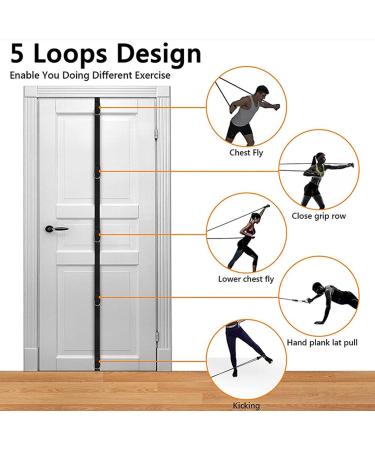 Door Straps for Resistance Band Exercises Point Fitness Accessories Nail- Door Straps for Resistance Exercise Equipment Resistance Band Door Anchors for Home Fitness - Buy Online on GoSupps.com