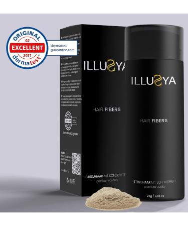 Illusya Hair Fibers - Medium Blonde - Premium Hair Sealing Solution for Full Hair in Seconds - International Shipping Available - Buy Online on GoSupps.com