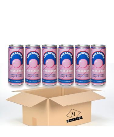 3x Paulberger Limo Limonade Set Crimax Paul Berger ICRIMAX Bubblegum Peach 6 x 330ml disposable by MBACCENT + MBACCENT Shipping protection pack (bubblegum) 330 ml (6 Pack)