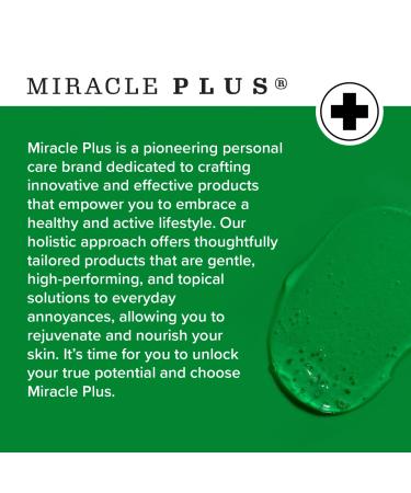 Miracle Plus Natural Arnica Bruise Body Gel - Extra Strength Vitamin K Cream for Bruising Swelling & Thin Skin - 4 Oz Arnica Ointment for Post-Surgery Skin Care - Buy Online on GoSupps.com
