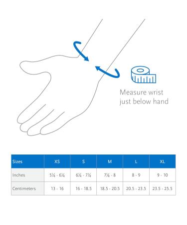 Ossur Formfit Wrist Brace for Tendonitis & Carpal Tunnel - Breathable Custom Fit Left X-Small | Post Cast Healing & Soft Tissue Injury Support - Buy Online on GoSupps.com