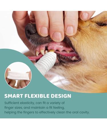 Premium Dog Toothbrush Fingerlings - Reusable Pet Dental Care Anti-Plaque & Efficient Cleaning (16 Pack) - Buy Online on GoSupps.com
