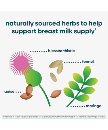 Upspring Milkflow Breastfeeding Drink Mix- Blackberry Lime Flavor | Lactation Supplement with Moringa & Blessed Thistle | Promotes Healthy Milk Supply | 16 Drink Mixes - Buy Online on GoSupps.com