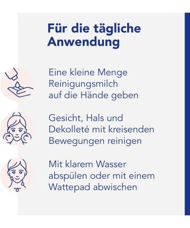  Viscontour Clean Gentle Cleansing Milk with Hyaluronic Acid gentle cleansing for face neck and d collet makeup remover intensive moisturizing treatment alcohol-free 200 ml - Buy Online on GoSupps.com