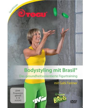 Togu Brasil 2-Piece Set & DVD Bodystyling with Gabi Fastner | Fitpack Brasil Fitness Gear - International Shipping Available - Buy Online on GoSupps.com