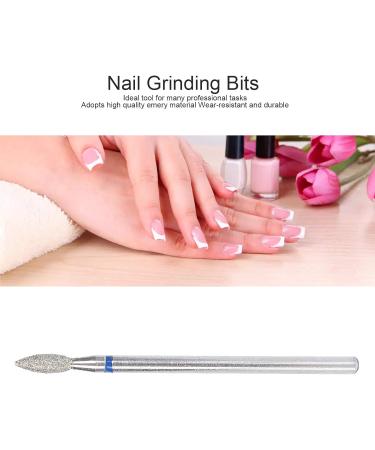 Nail Grinding Head Anticorrosion Nail Grinding Bits Practical Convenient for Professional Use for Nail Polish Removal for Manicure for General Purpose(M-2.7mm) - Buy Online on GoSupps.com