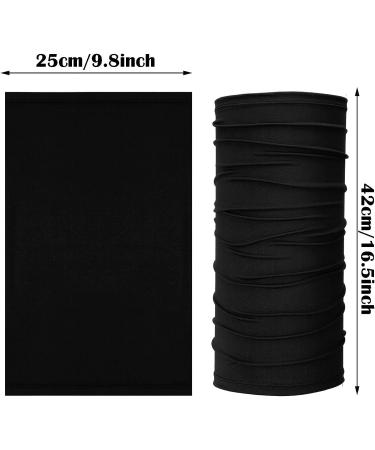 6-Piece Reusable Neck Gaiters for Men - Summer Face Mask with UV Protection and Breathable Polyester Fabric - Buy Online on GoSupps.com