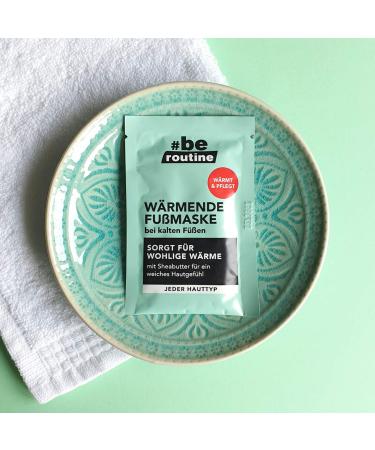 Buy #be routine Warming Foot Mask Value Pack - 12 x 10ml | Hydrating & Soothing Foot Care for All Skin Types - Buy Online on GoSupps.com