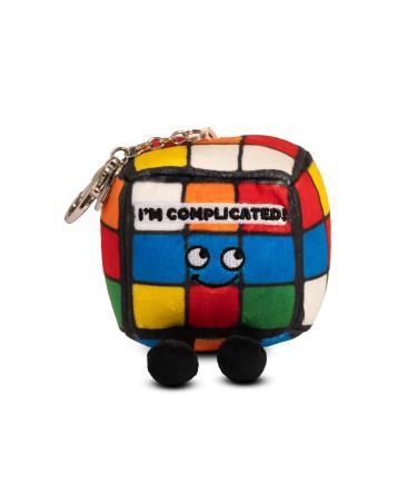 Punchkin pocket trailer plush accessory and hanging decoration for wallets handbag backpack funny Valentine's Day gift - complicated