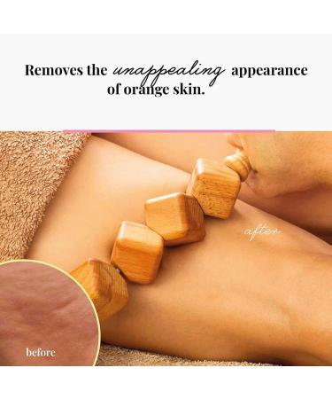 Tuuli Maderotherapy Set - Massager Roller for Cellulite & Lymphatic Drainage | Wooden Accessories for Effective Body Care - Buy Online on GoSupps.com
