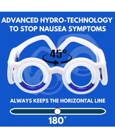Black Motion Sickness Glasses - Fast Relief for Nausea & Vertigo - Buy Online on GoSupps.com