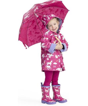 Hatley Girls' Rainbow Unicorns Raincoat - Size 6 Years - Buy Online on GoSupps.com