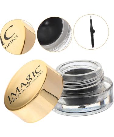 DOITOOL 2pcs Eyeliner Pencil Gel Eyeliner Pot Eyebrow Gel Waterproof Eyeliner Water Proof Liquid Eyeliner 1 count (Pack of 1) Blackx2pcs - Buy Online on GoSupps.com