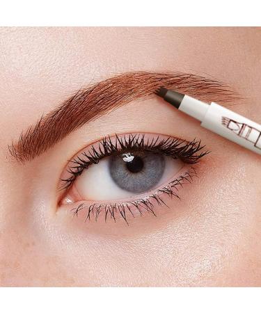 Eyebrow Contouring Pen Upgrade 3D Microblading Pen 2024 New Waterproof Microblading Eyebrow Pencil Contouring Pen with 4 Tip Eye Brow Pen (ALL#4PCS) - Buy Online on GoSupps.com
