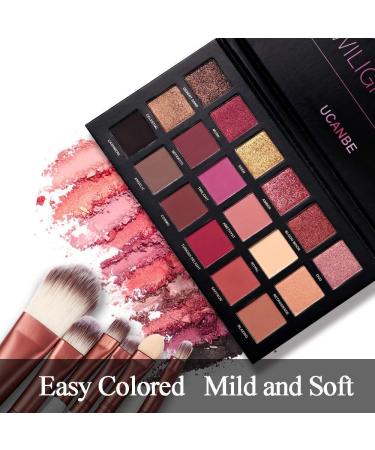 UCANBE 18 Color Eyeshadow Palette + 2 in 1 Gel Eyeliner Makeup Set - Eye Shadow & Liner Cosmetics Gift Kit - Buy Online on GoSupps.com