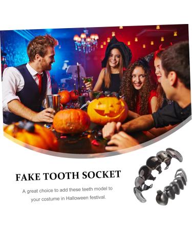 Vampire Teeth Dental Grill Accessories | Hip-Hop Style Temporary Dental Cover - Healeeved - Buy Online on GoSupps.com