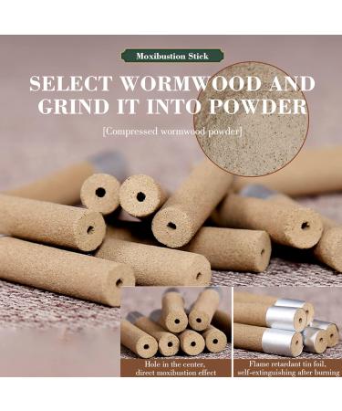 Zhongyan Taihe 50-Pack Self-Adhesive Moxa Sticks for Moxibustion | Mini Moxibustion Herbal Cups | International Shipping Available - Buy Online on GoSupps.com