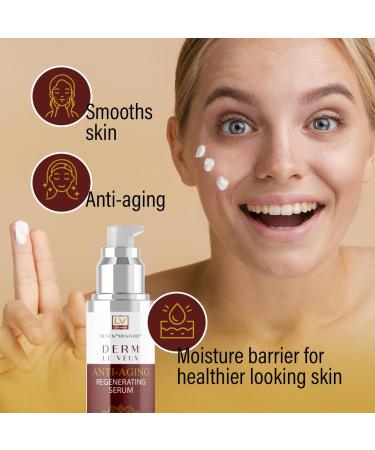 LIVORKA (5 Pack) Derm Le Veux Cream Le Veux Face Cream Veur Veus Dermlevue Le Veux Deluxe 5 Bottles - Buy Online on GoSupps.com