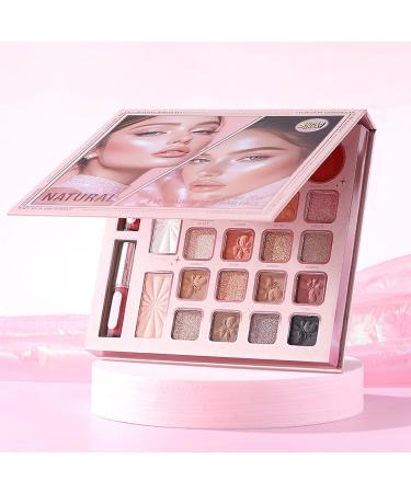 Palette de maquillage de fards paupi res 24 couleurs chatoyants et nacr s pour voyage quotidien Halloween f te femmes adolescentes filles - Buy Online on GoSupps.com