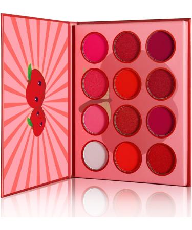 20pcs/lot Beauty Palette Red Eyeshadow Palette Cute Cosmetics Blush Eye Shadow Custom Eyeshadow Palette With Logo Eyeshadow Palette ( Size : Rose Red ) - Buy Online on GoSupps.com