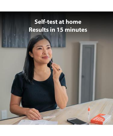 iHealth COVID-19 Rapid Test 1 Pack - FDA EUA Authorized OTC At-Home Self Test (2 Tests) - Results in 15 Minutes - Non-invasive Nasal Swab - Buy Online on GoSupps.com