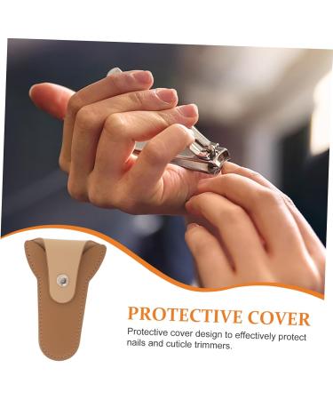 FRCOLOR Easy Clean Easy to Clean Cuticle Scissor Pouch Protective Cover for Nail Scissors Grooming Scissors Beauty Scissors Nail Scissor Nail Scissor Pouch Cosmetic Nail Clippers - Buy Online on GoSupps.com