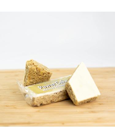 FoodTastic Power Cake Weisse Chocolate - Delicious Handmade Oat Bar | 10 x 120g Flapjack Energy Seals - Buy Online on GoSupps.com