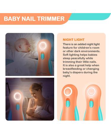 Newborn Must-Have Baby Accessories: Electric Nail File Trimmer & Nasal Aspirator Set - Buy Online on GoSupps.com