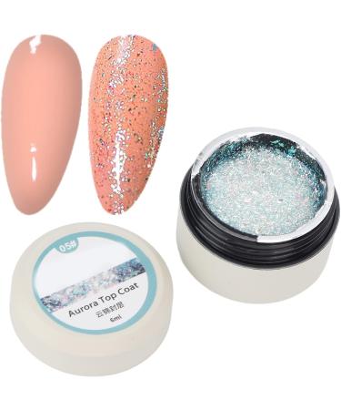 Top Coat Gel Nail Polish Clear Nail Polish Top Coat Nail Polish High Gloss Shiny Long Lasting Gel for Clear Nail Gel and Acrylic Nails for Home DIY and Nail Salon (4) - Buy Online on GoSupps.com