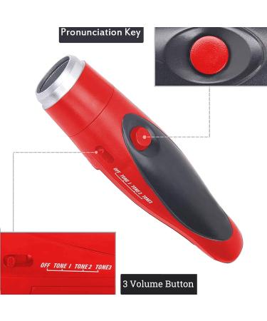 EFOBO Electronic Whistle with Lanyard | Three Tone for Coaches, Referees, Marine, Police | Handheld Loud Electric Whistle for Volleyball, Soccer | Outdoor, Camping, Self Defense - Red - Buy Online on GoSupps.com