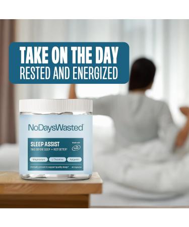 Magnesium Sleep Supplement - Magnesium Threonate Chelated Magnesium's Bisglycinate L-Theanine & Apigenin - Sleep Assist - Powerful Blend for Better Sleeping and Restful Nights - 60 Capsules 60 Count (Pack of 1) - Buy Online on GoSupps.com