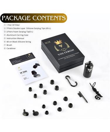 Buy Ear Plugs with String - Best Noise Cancelling Ear Plugs for Sleeping Snoring and Concerts | High Fidelity Hearing Protection - Buy Online on GoSupps.com