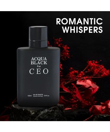 1 Billion&Acqua CEO Combo Men's Cologne- Eau De Toilette Spray Perfume Fragrance For Men- Daywear Casual Daily Cologne Set 3.4 Oz Bottle- Ideal EDT Beauty Gift for Birthday Anniversary 1 Billion&Acqua CEO Black - Buy Online on GoSupps.com
