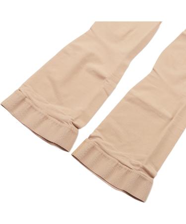 3XL Beige Sports Compression Stockings - Thigh High Open Toe 23-32 mmHg - Best for Varicose Veins - Buy Online on GoSupps.com