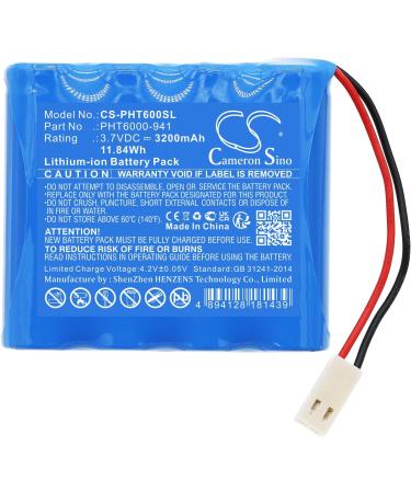 Replacement Battery for Phase II PHT6000 (3200mAh/3.7V) - Compatible & High Performance - Buy Online on GoSupps.com
