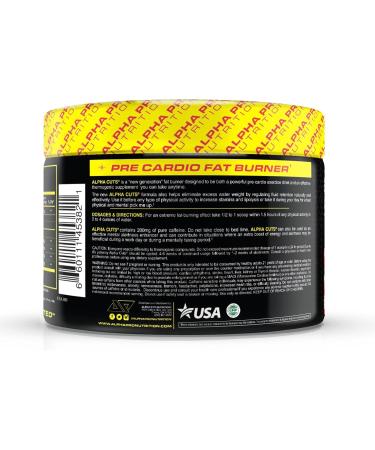 Alpha Pro Nutrition Alpha CUTS Fat Burner - Thermogenic Pre-Cardio Weight Loss Drink with CLA, Tropical Fruit Flavor - Buy Online on GoSupps.com
