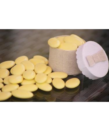 Yellow chocolate dragees - 500gr